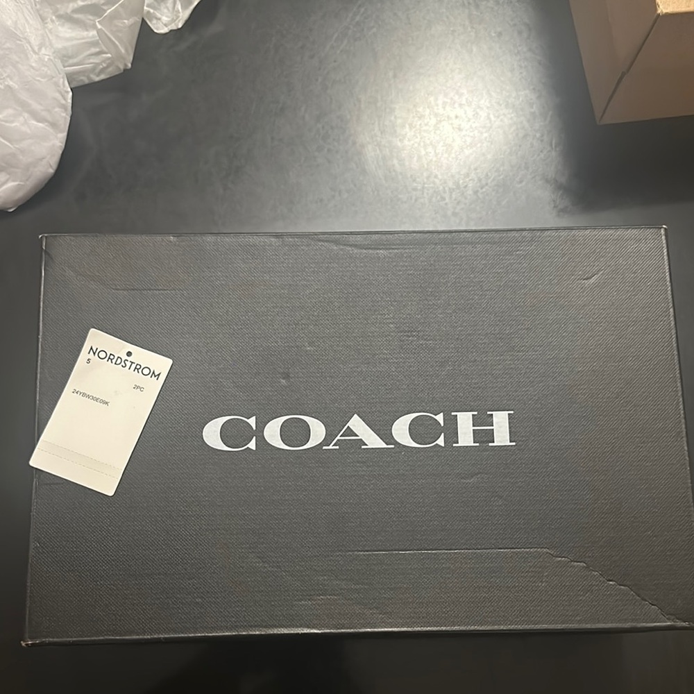 Coach Black Shoe Box - Picture 1 of 7